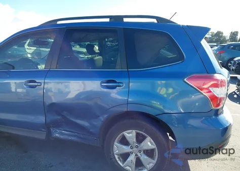 2015 Subaru Forester 2.5I Limited из США, поврежденный, VIN JF2SJAHC3FH834043